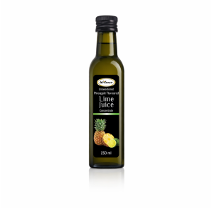 Wilson's Unsweetened Pineapple Flavoured Lime Juice Concentrate 250ml bottle