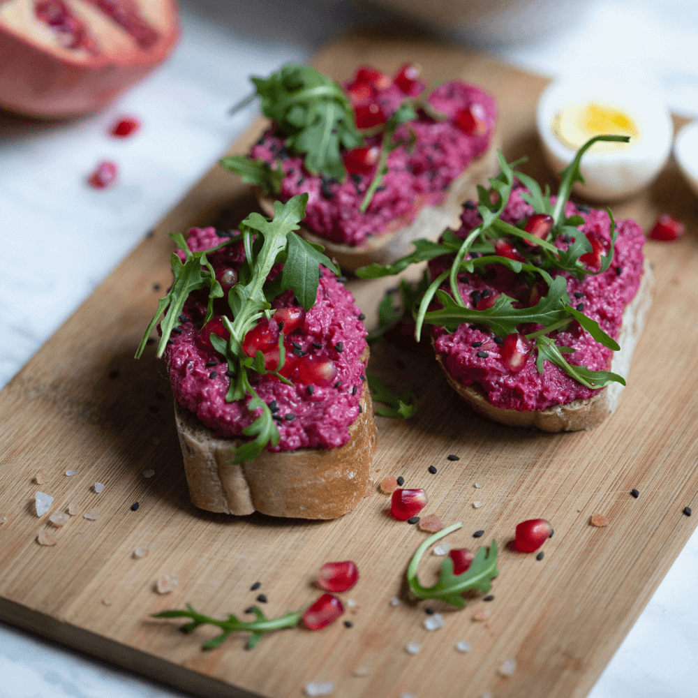 Pesto made with Beetroot
