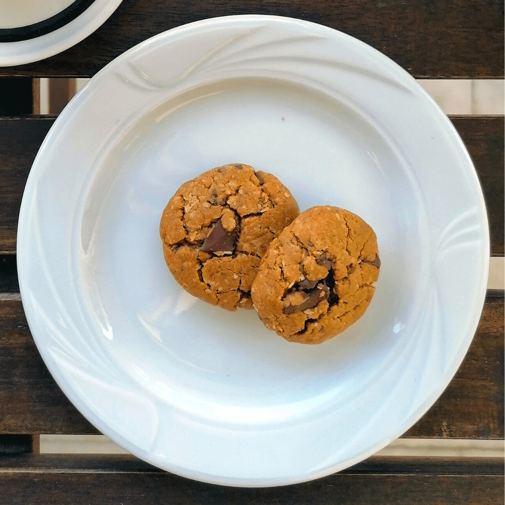 Choc Chip Salted Caramel Cookies