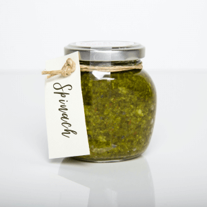 Pesto made with Spinach