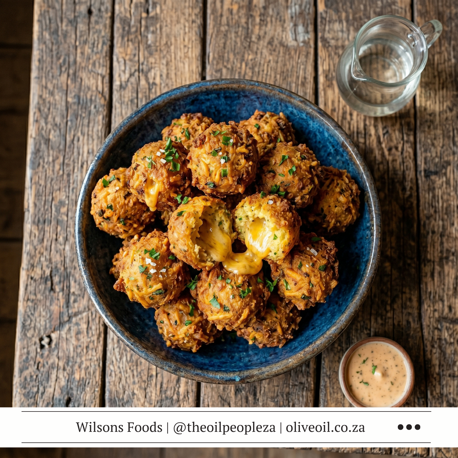 Wilsons Foods Cheesy Beer Battered Hush Puppies