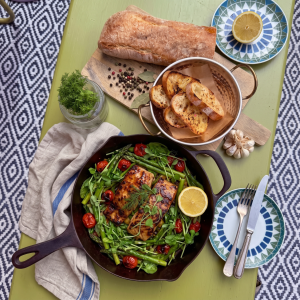 Lime Juice Magic: 5 Easy Ways to Add Zesty Flavour to Your Meals 2 Grilled Kingklip with spring greens, garlic and parmesan on a plate