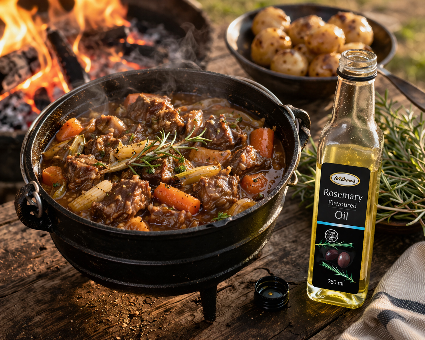 Wilsons Foods Lamb Neck Potjie