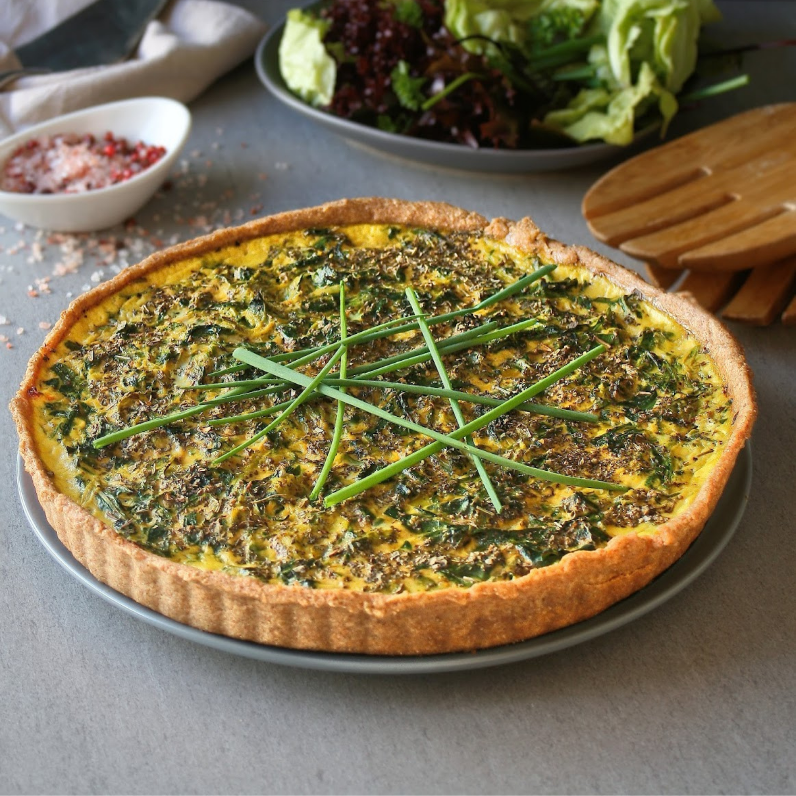 Spring Vegetable Tart
